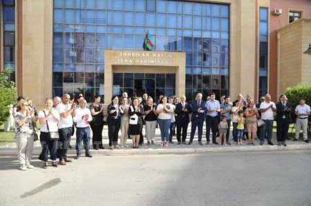 Daha 10 ailə Zəngilanın Ağalı kəndinə yola salındı 