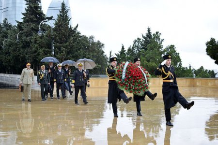 Zakir Həsənov pakistanlı admiralla görüşdü - FOTO