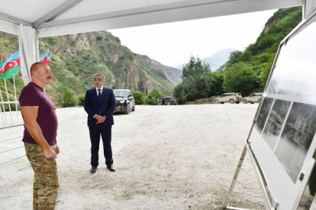 Kəlbəcərdə “İstisu” mineral su zavodunun təməli qoyulub 