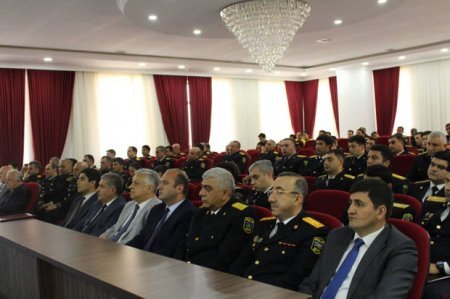 Səbail rayonunda Polis işçilərinin peşə bayramı qeyd edildi