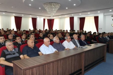 Səbail rayonunda Polis işçilərinin peşə bayramı qeyd edildi