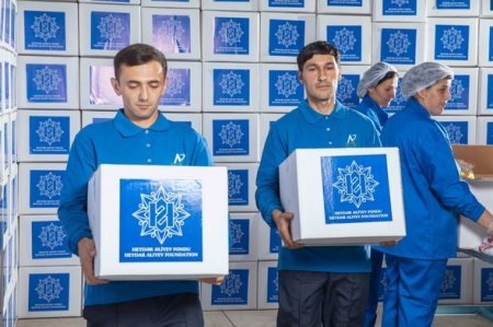 Mehriban Əliyevanın təşəbbüsü ilə şəhid ailələrinə bayram sovqatları çatdırılıb