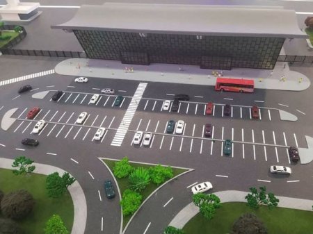Laçındakı Beynəlxalq Aeroportun maketinin görüntüləri yayılıb