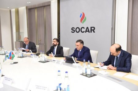 SOCAR prezidenti Özbəkistanın energetika nazirinin müavini ilə görüşdü 