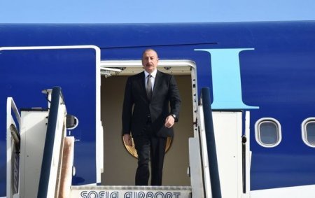 İlham Əliyev Bolqarıstanda rəsmi səfərdədir - FOTO