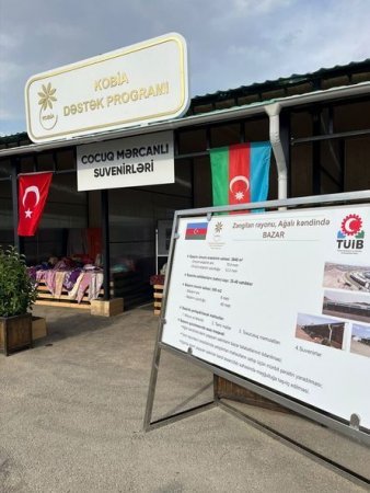 KOBİA-nın dəstəyi ilə Ağalıda bazar fəaliyyətə başladı 