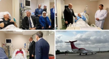 Binəli Yıldırım və Şamil Ayrım Türkiyəyə yola salındılar - FOTO