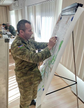 Hərbi qulluqçularımız NATO kursunda iştirak ediblər - FOTO