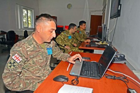 Türkiyə, Azərbaycan və Gürcüstan hərbçilərinin birgə təlimi başlayıb - FOTO