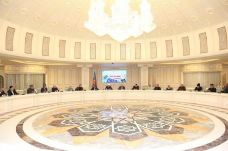 Azərbaycandakı dini konfessiya rəhbərləri Prezident İlham Əliyevi təbrik etdilər - FOTO