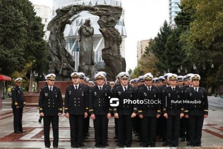 Bakıda Zəfər Günü ilə bağlı üçüncü istiqamət üzrə yürüş keçirilib 