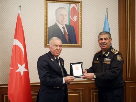 Zakir Həsənov Türkiyənin hərbiyönümlü QHT rəhbərləri ilə görüşüb - FOTO