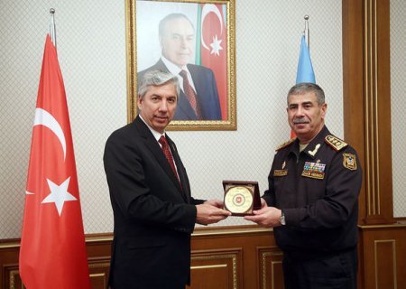 Zakir Həsənov Türkiyənin hərbiyönümlü QHT rəhbərləri ilə görüşüb - FOTO