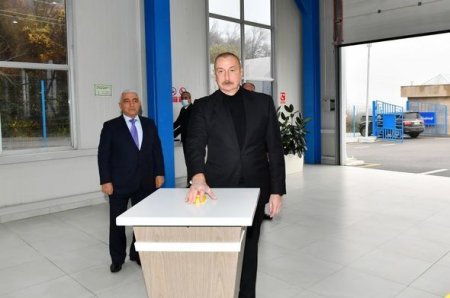 “Oğuz” kiçik su elektrik stansiyaları silsiləsinin açılışı olub - YENİLƏNİB + FOTO