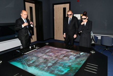 İlham Əliyev və Mehriban Əliyeva “STEAM İnnovasiya Mərkəzi”nin açılışında iştirak ediblər - FOTO