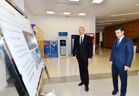 İlham Əliyev “Bakı KOB evi”nin açılışında iştirak edib 
