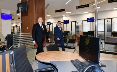 İlham Əliyev “Bakı KOB evi”nin açılışında iştirak edib 