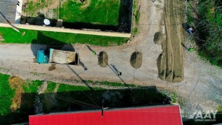 Şamaxı rayonunda 3 yaşayış məntəqəsinin yolu yenidən qurulur