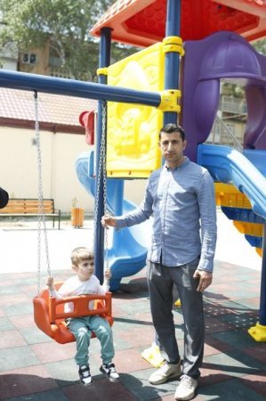 Şirvan şəhərində daha bir “Bizim həyət” istifadəyə verildi - 