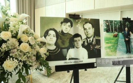  Bakıda Heydər Əliyevin 100 illik yubileyinə həsr olunmuş konfrans keçirilir - FOTO