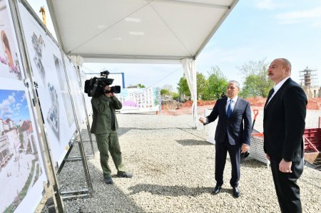İlham Əliyev və Mehriban Əliyeva Şuşada bir sıra açılış və təməlqoyma mərasimlərində iştirak ediblər 