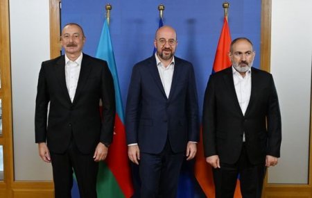 Brüsseldə Azərbaycan, Aİ Şurası və Ermənistan liderləri arasında görüş başa çatıb 
