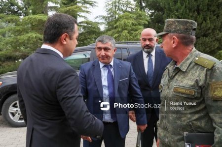 Qarabağın erməni sakinlərinin nümayəndələri Yevlaxdadırlar 