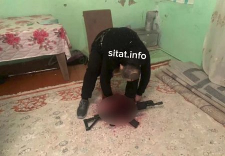 3 polisi qətlə yetirən şəxsin zərərsizləşdirildiyi görüntülər