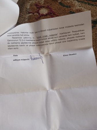 REDAKSİYAYA ŞİKƏYYƏT:  Ağdaş rayonun sakinləri torpağların yerli hakimiyyət tərəfindən mənimsəməsi barədə deyirlər