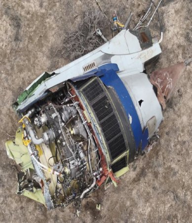 Qəzaya uğrayan təyyarəmizlə bağlı YENİ GÖRÜNTÜLƏR