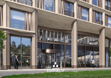 Sökülən məşhur mehmanxananın yeni görüntüsü belə olacaq