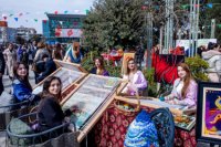 Nərimanov rayonunda Novruz bayramı münasibətilə şənlik təşkil olunub