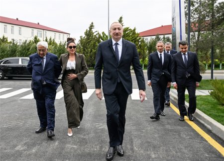 İlham Əliyev Milli Aviasiya Akademiyasında Beynəlxalq Təlim Mərkəzinin açılışında iştirak edib 