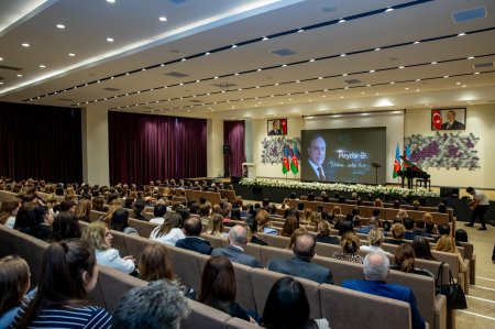 Nərimanov rayonunda Ulu Öndər Heydər Əliyevə həsr olunmuş tədbir keçirilib